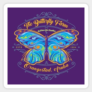 Butterfly Farm Sticker